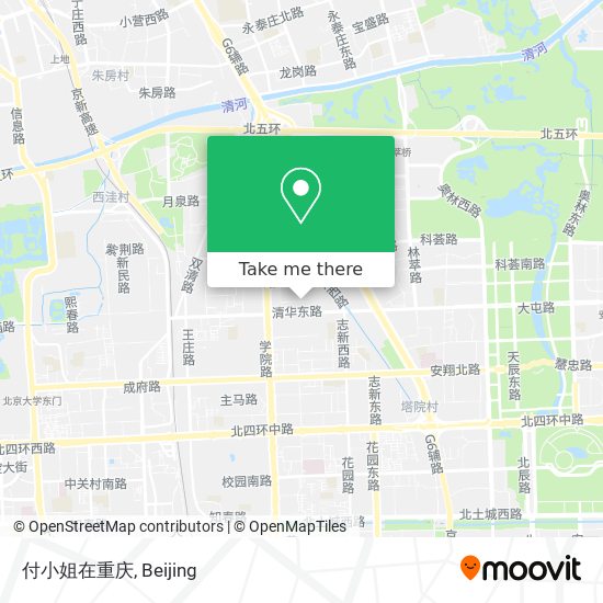 付小姐在重庆 map