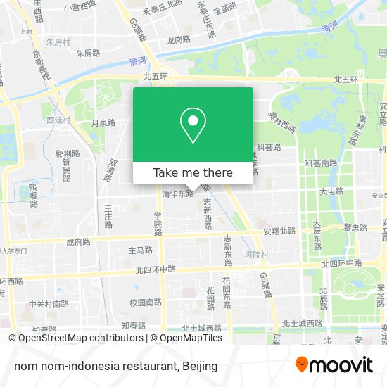 nom nom-indonesia restaurant map