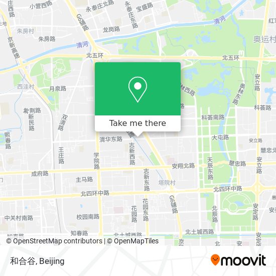 和合谷 map
