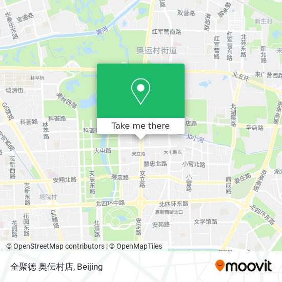 全聚徳 奥伝村店 map