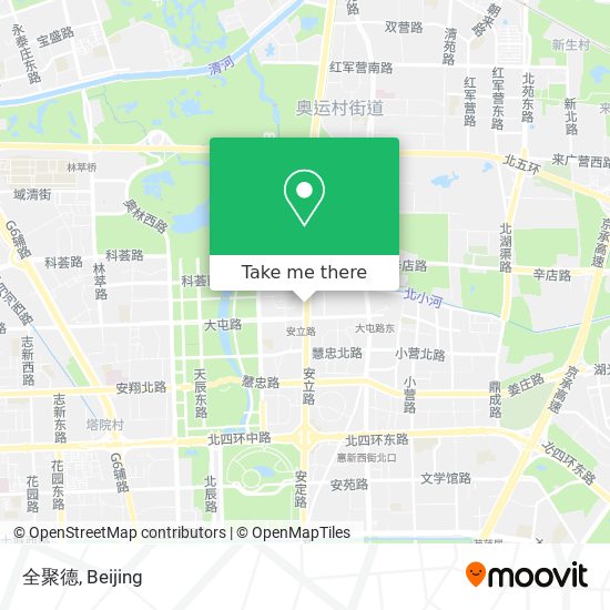 全聚德 map