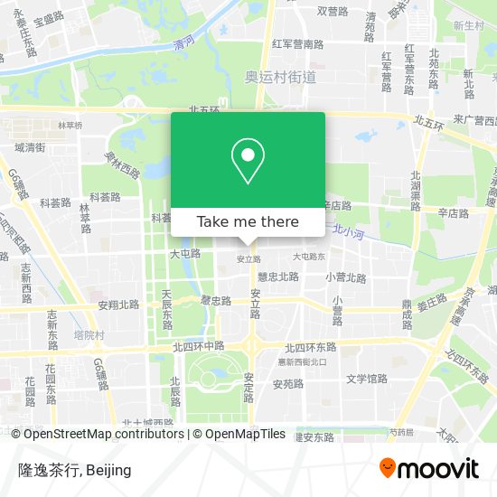 隆逸茶行 map
