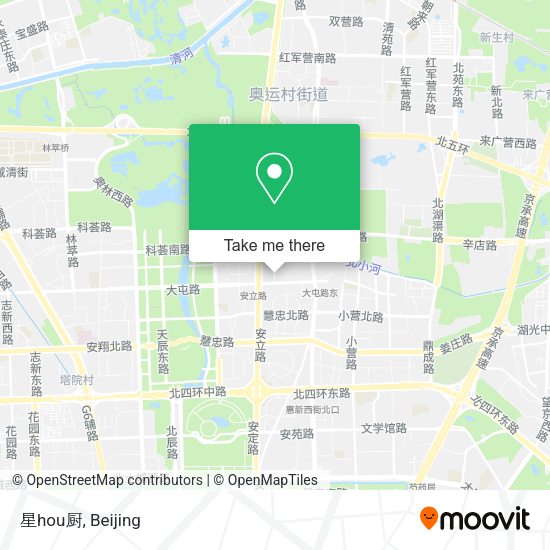 星hou厨 map