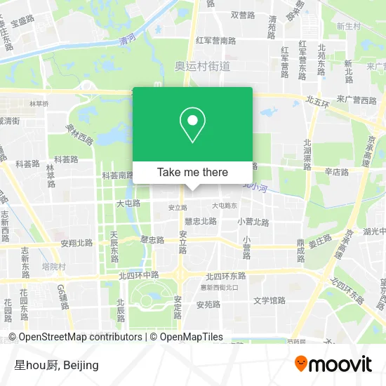 星hou厨 map