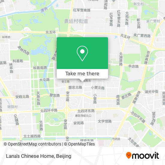 Lana's Chinese Home map