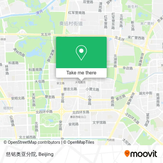 慈铭奥亚分院 map
