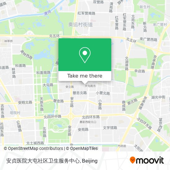安贞医院大屯社区卫生服务中心 map