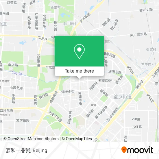 嘉和一品粥 map