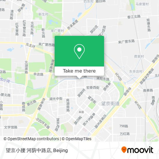 望京小腰 河荫中路店 map