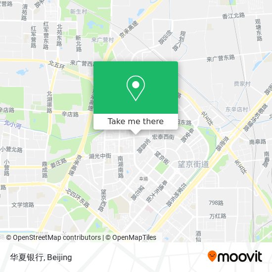 华夏银行 map