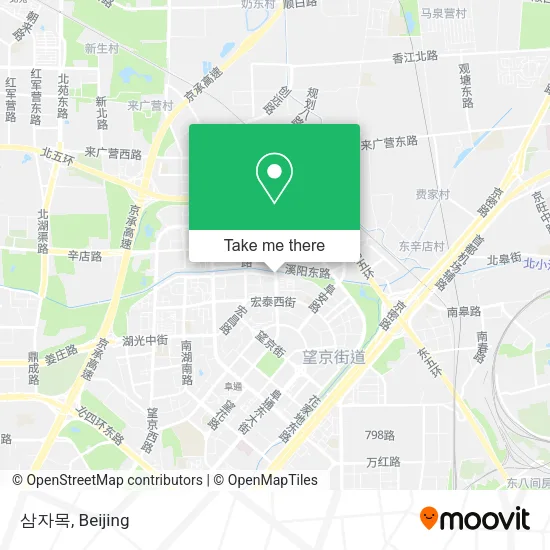 삼자목 map