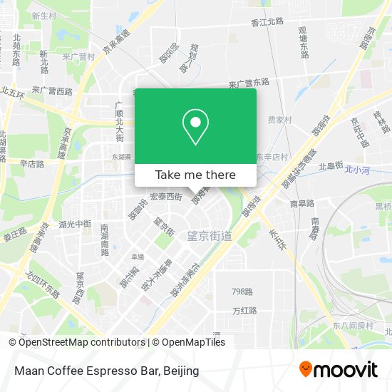 Maan Coffee Espresso Bar map