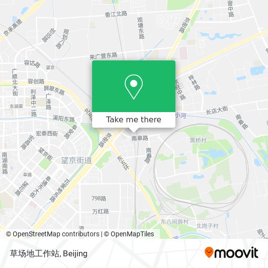 草场地工作站 map