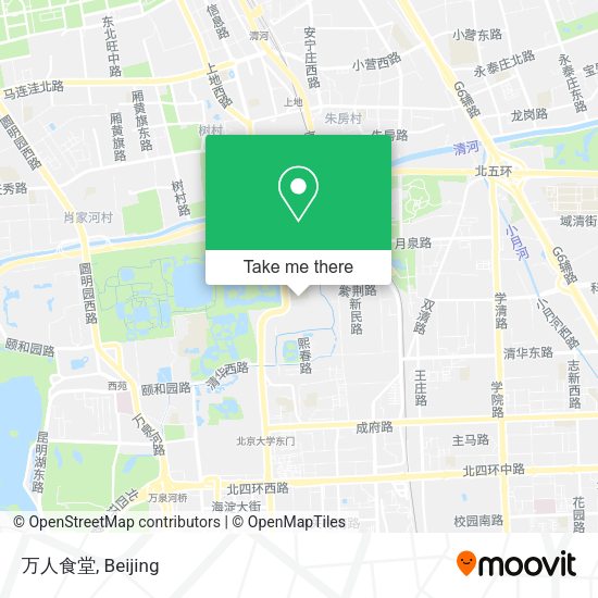 万人食堂 map