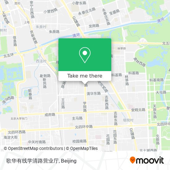 歌华有线学清路营业厅 map