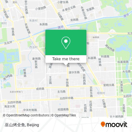 巫山烤全鱼 map