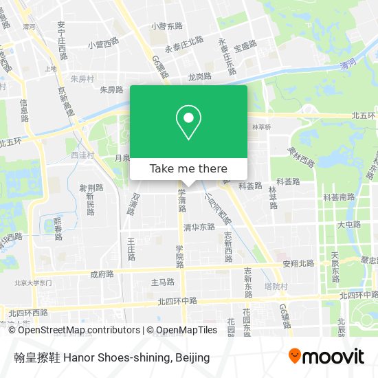 翰皇擦鞋 Hanor Shoes-shining map