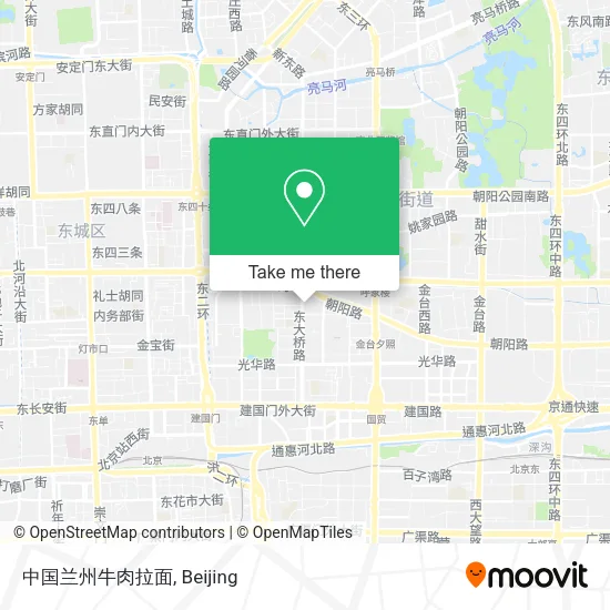中国兰州牛肉拉面 map