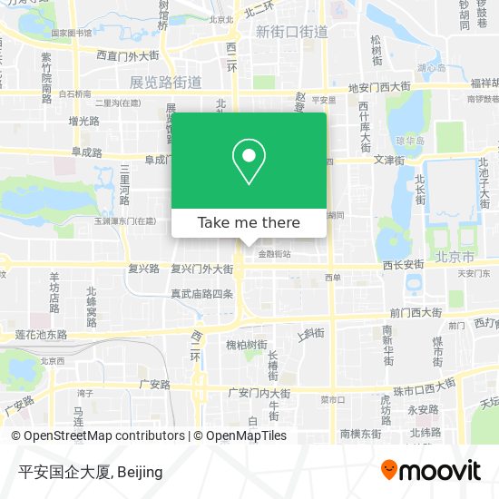 平安国企大厦 map