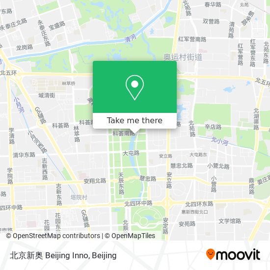 北京新奥 Beijing Inno map