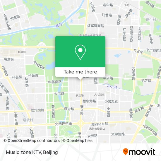 Music zone KTV map
