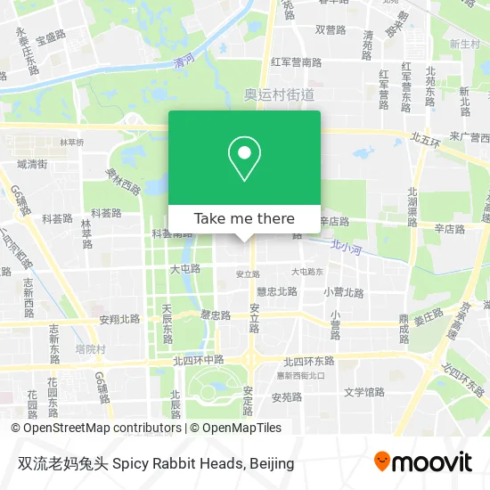 双流老妈兔头 Spicy Rabbit Heads map