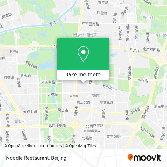 Noodle Restaurant map