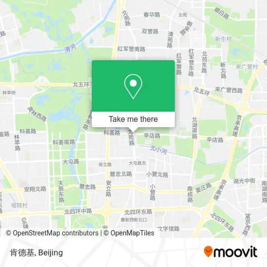 肯德基 map