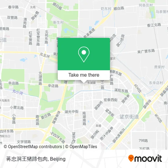 蒋忠洞王猪蹄包肉 map
