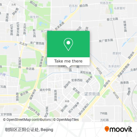 朝阳区正阳公证处 map