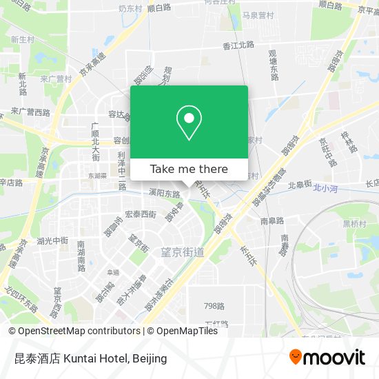 昆泰酒店 Kuntai Hotel map