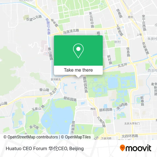Huatuo CEO Forum 华佗CEO map