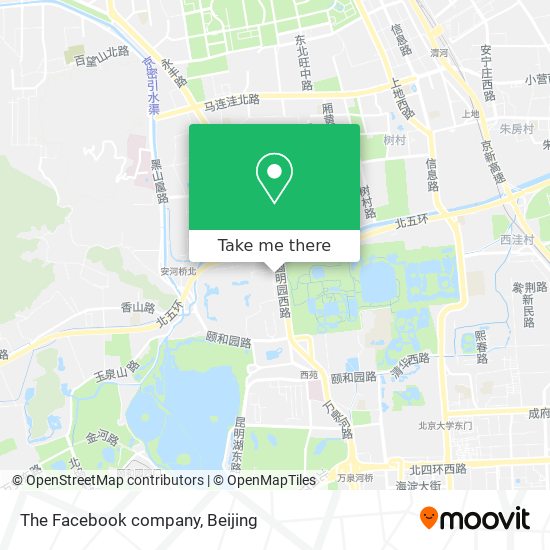 The Facebook company map