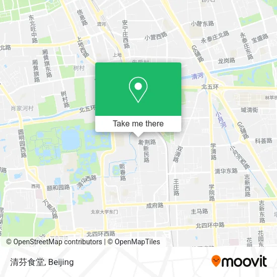 清芬食堂 map