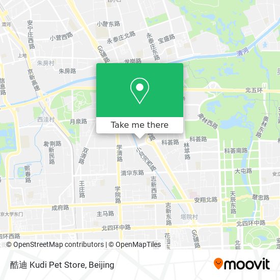 酷迪 Kudi Pet Store map