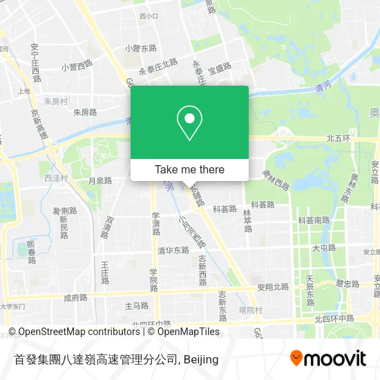 首發集團八達嶺高速管理分公司 map