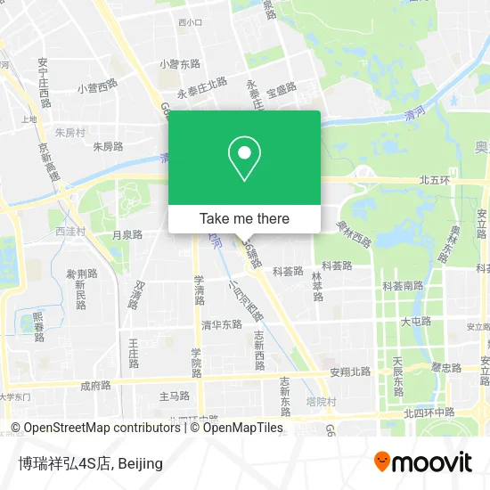 博瑞祥弘4S店 map