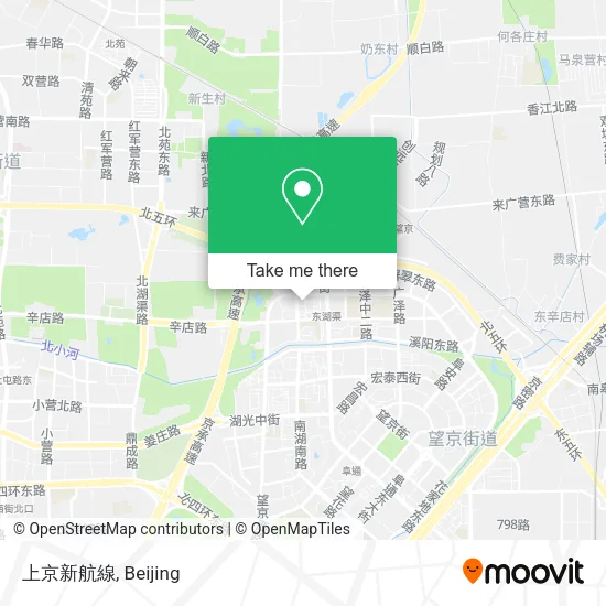 上京新航線 map