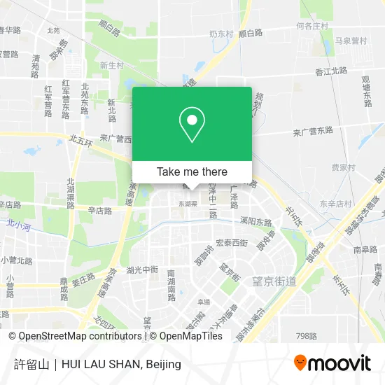 許留山｜HUI LAU SHAN map