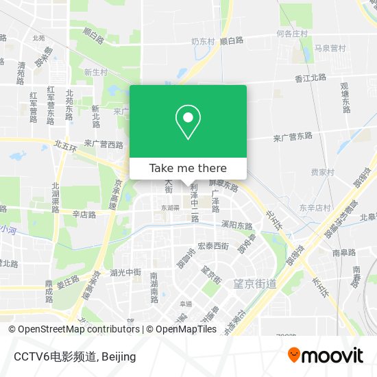 CCTV6电影频道 map