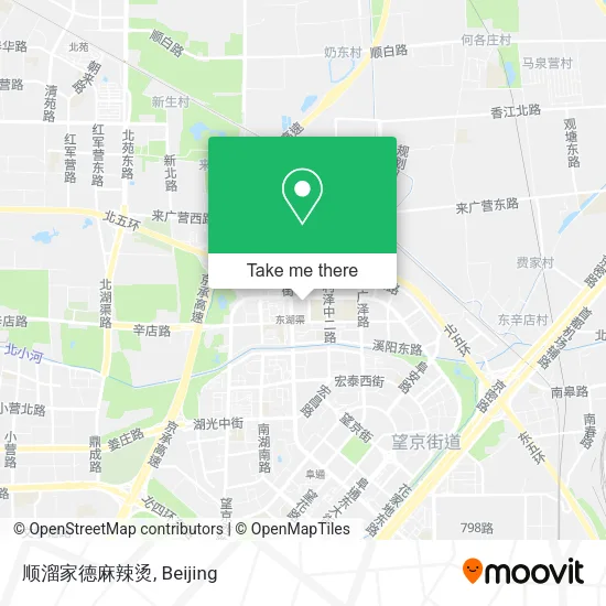 顺溜家德麻辣烫 map