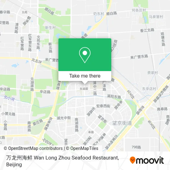 万龙州海鲜  Wan Long Zhou Seafood Restaurant map