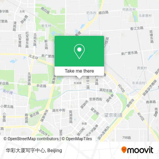 华彩大厦写字中心 map