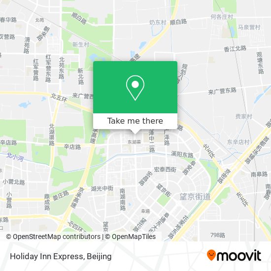 Holiday Inn Express map