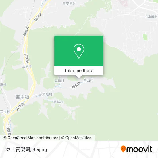 東山貢梨園 map