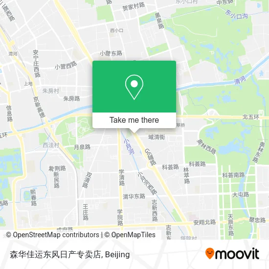 森华佳运东风日产专卖店 map