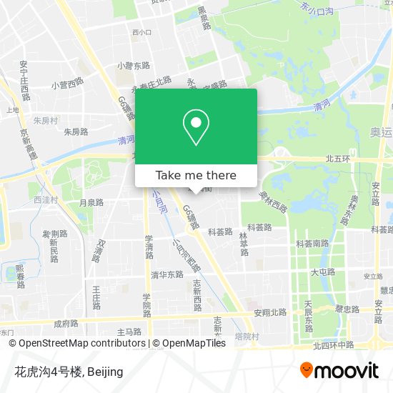 花虎沟4号楼 map