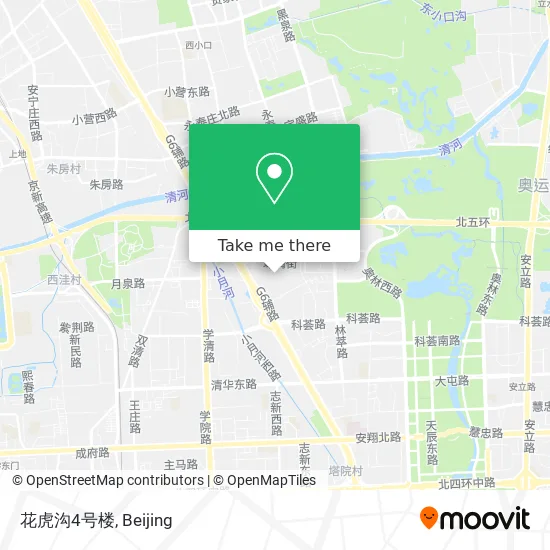 花虎沟4号楼 map