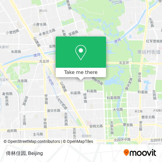 倚林佳园 map