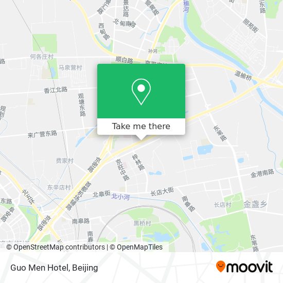 Guo Men Hotel map